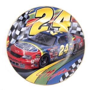 Jeff Gordon NASCAR 1998 Champion's Ride collectors plate 90s 1990s vintage